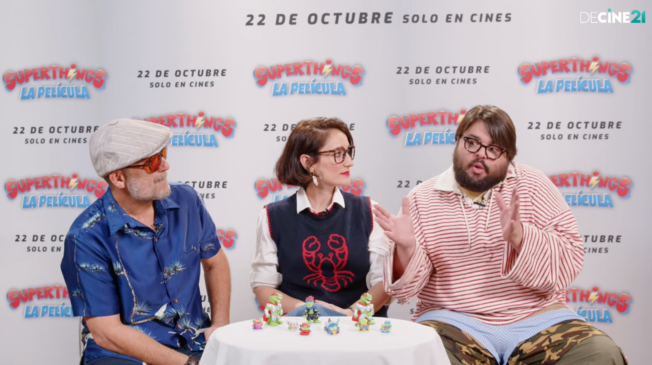 Estuvimos con Víctor Monigote, Ana Morgade y Brays Efe, director y actores de doblaje en "Superthings. La película"