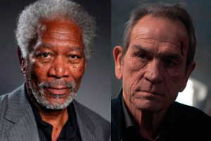 Morgan Freeman y Tommy Lee Jones huyen a medianoche