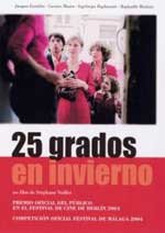 25 grados en invierno