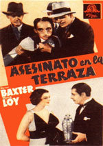 Asesinato en la terraza (1933)