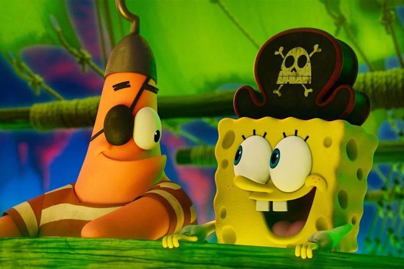 Bob Esponja: Una aventura pirata foto crítica.