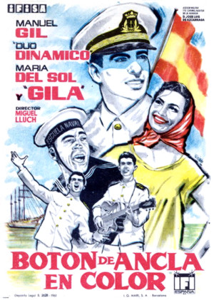 Botón de ancla en color (1961)