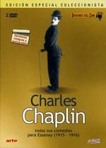 Charlot trabajando de papelista (1915)