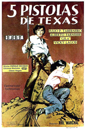 5 pistolas de Texas (1965)