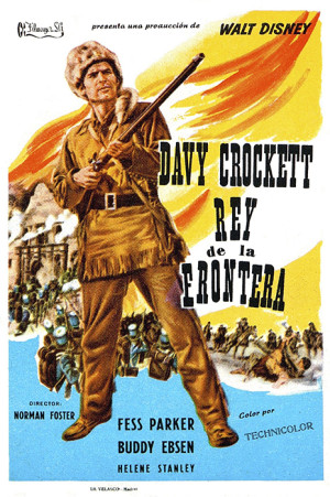 Davy Crockett, rey de la frontera