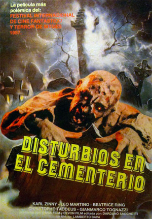 Disturbios en el cementerio