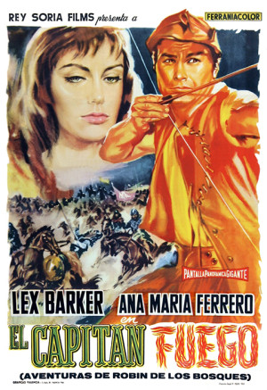 El capitán Fuego (1958)