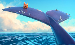 El caracol y la ballena