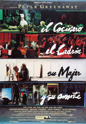 El cocinero, el ladrón, su mujer y su amante (1989)