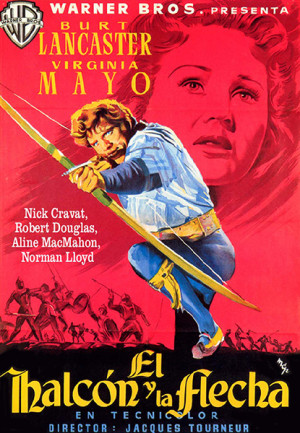 El halcón y la flecha (1950)