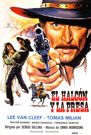 El halcón y la presa