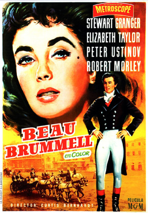 El hermoso Brummell (1954)