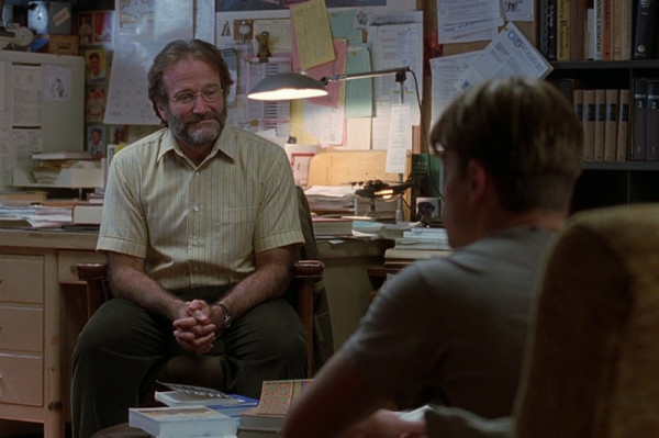 El indomable Will Hunting foto crítica.