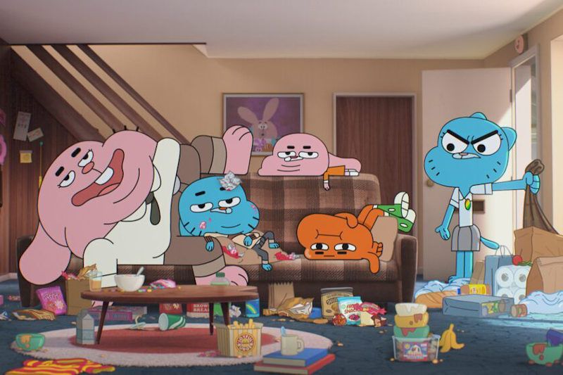 El maravillosamente extraño mundo de Gumball foto crítica.