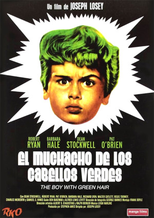 El muchacho de los cabellos verdes