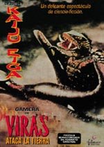 Gamera, en Viras ataca la Tierra (1968)