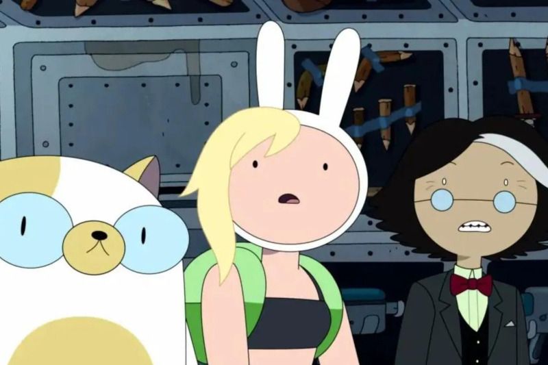 Hora de aventuras con Fionna y Cake foto crítica.