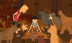 Jacob, Mimi y los perros del barrio