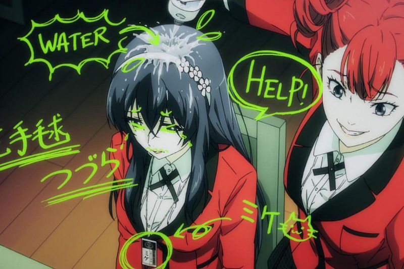Kakegurui Twin foto crítica.