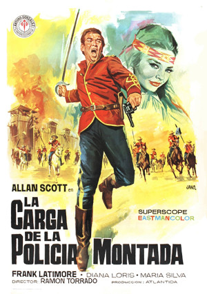 La carga de la policía montada