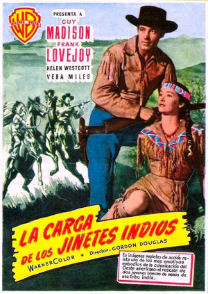 La carga de los jinetes indios