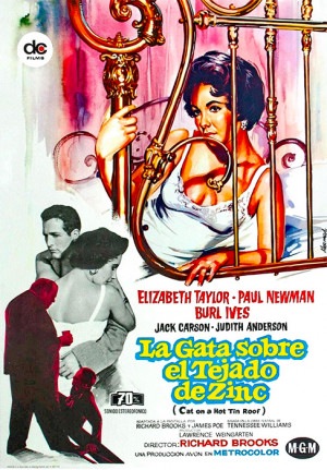 La gata sobre el tejado de zinc (1958)