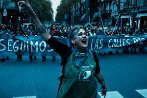 La ola verde (Que sea ley) foto crítica.