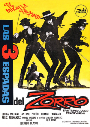 Las tres espadas del Zorro