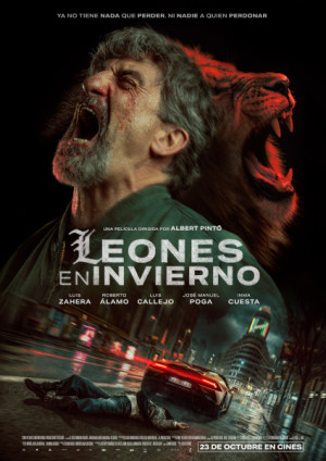 Leones en invierno