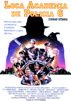 Loca academia de policía 6: Ciudad sitiada (1989)