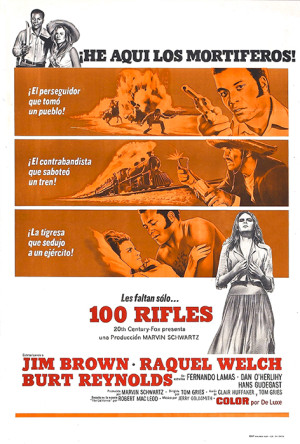 Los 100 rifles (1969)