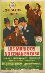 Los maridos no cenan en casa