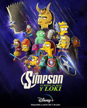 Los Simpson. La buena, el malo y el loki (2021)