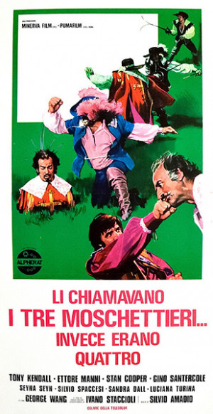 Los tres mosqueteros más uno (1973)