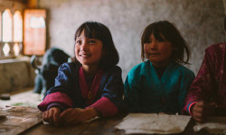Lunana, un yak en la escuela