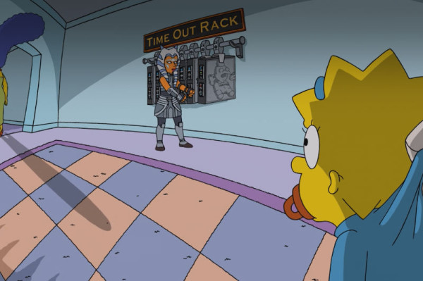 Maggie Simpson en 'El Despertar de la siesta' foto crítica.