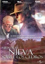 Mientras nieva sobre los cedros