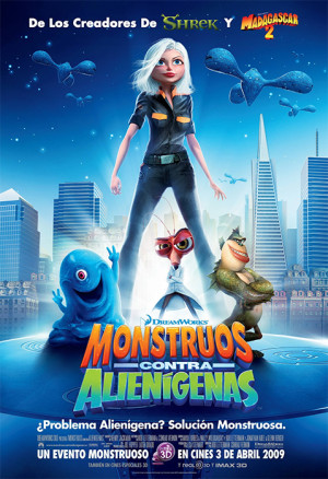 Monstruos contra alienígenas (2009)