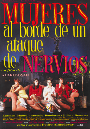 Mujeres al borde de un ataque de nervios