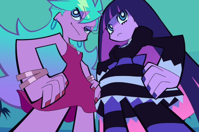 New Panty & Stocking with Garterbelt foto crítica.