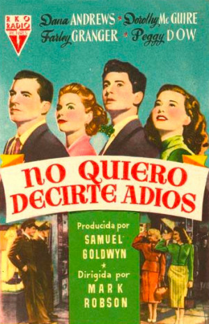 No quiero decirte adiós