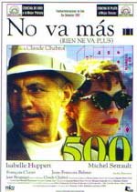 No va más
