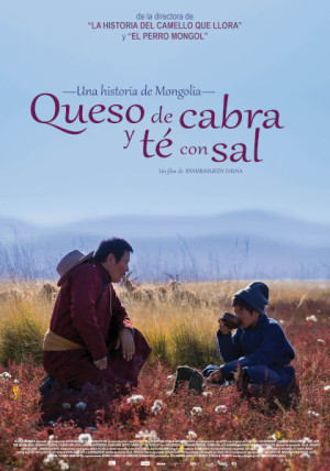 Queso de cabra y té con sal