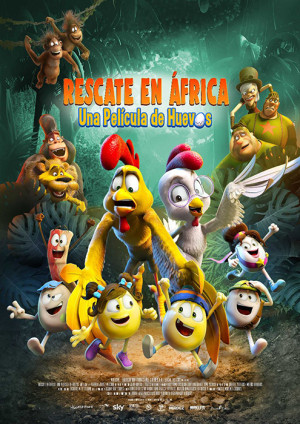 Rescate en África. Una película de huevos (2021)