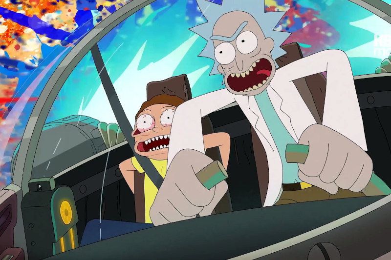 Rick y Morty foto crítica.