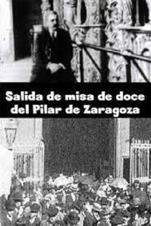 Salida de misa de doce del Pilar de Zaragoza (1897)