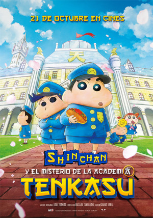 Shin chan y el misterio de la academia Tenkasu (2021)