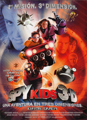 Spy Kids 3-D Game Over