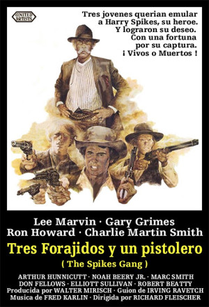 Tres forajidos y un pistolero