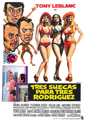 Tres suecas para tres Rodríguez (1975)